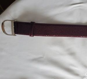 Womens dior red belt